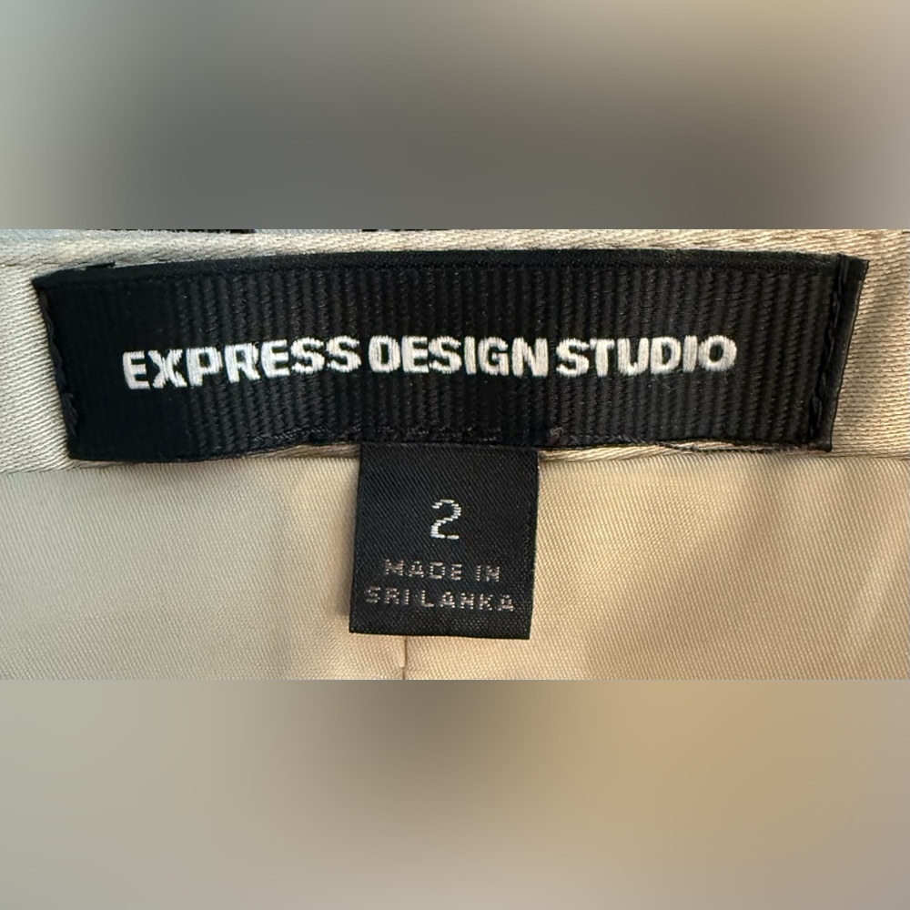 Express Women's Tan Pencil Skirt - Picture 4 of 4